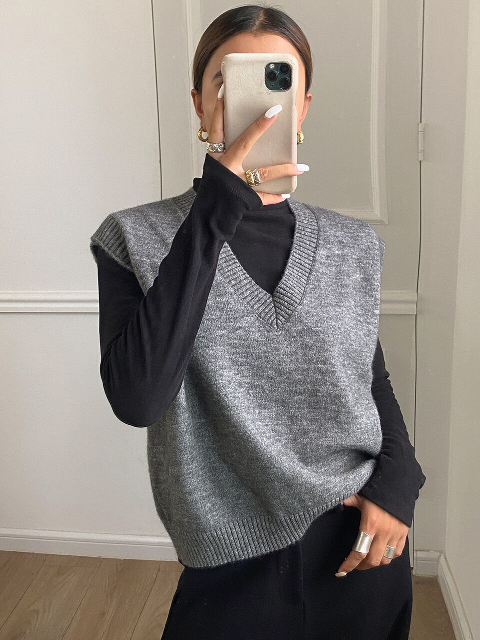 Women's Casual Versatile Knit Vest Fall