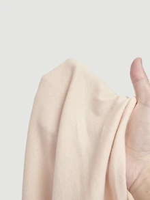SHEIN MOD 女款棉質杏色兩件套：無袖時尚修身立領上衣，度假夏季休閒優雅，適合早午餐與花園派對 - 淡黃色 - 查看 11