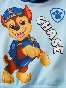 SHEIN | PAW Patrol Young Boy Long Sleeve Casual Sweatshirt - Blue - View 5