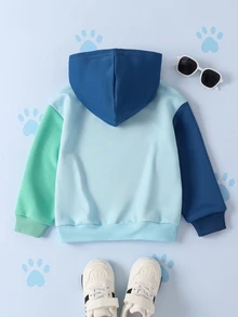 SHEIN | PAW Patrol Young Boy Long Sleeve Casual Sweatshirt - Blue - View 2