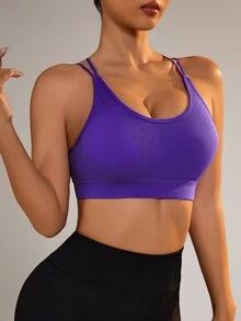 Slayform Slayform Ropa Interior Atlética Sin Costuras - Morado - Ver 6