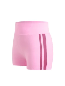 SHEIN 青少年女孩休閒日常百搭舒適修身純色撞色運動風秋冬套裝 - 粉色 - 查看 4