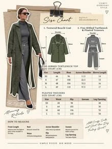 EURMUSE Maxi Cardigan With Belt Outwear Jacket Fall Winter - Green - View 9