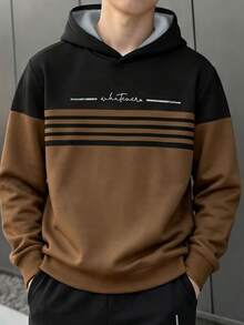 Teen Boys Casual Comfortable Long Sleeve Hoodie And Pants - Multicolor - View 3
