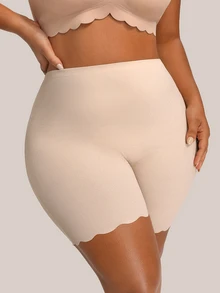 Barelissa Plus Size Women's Solid Color Casual Everyday Hipster Panties - Multicolor - View 7
