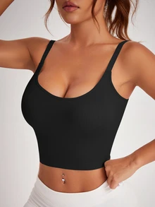 Solea Cove Solea Cove Slogan Graphic Sports Teeworkout Tank Top - Black - View 6