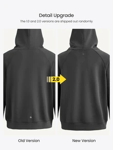 GLOWMODE Sudadera de manga larga con media cremallera, tacto de seda modal, talla grande, primavera verano - Gris Oscuro - Ver 9