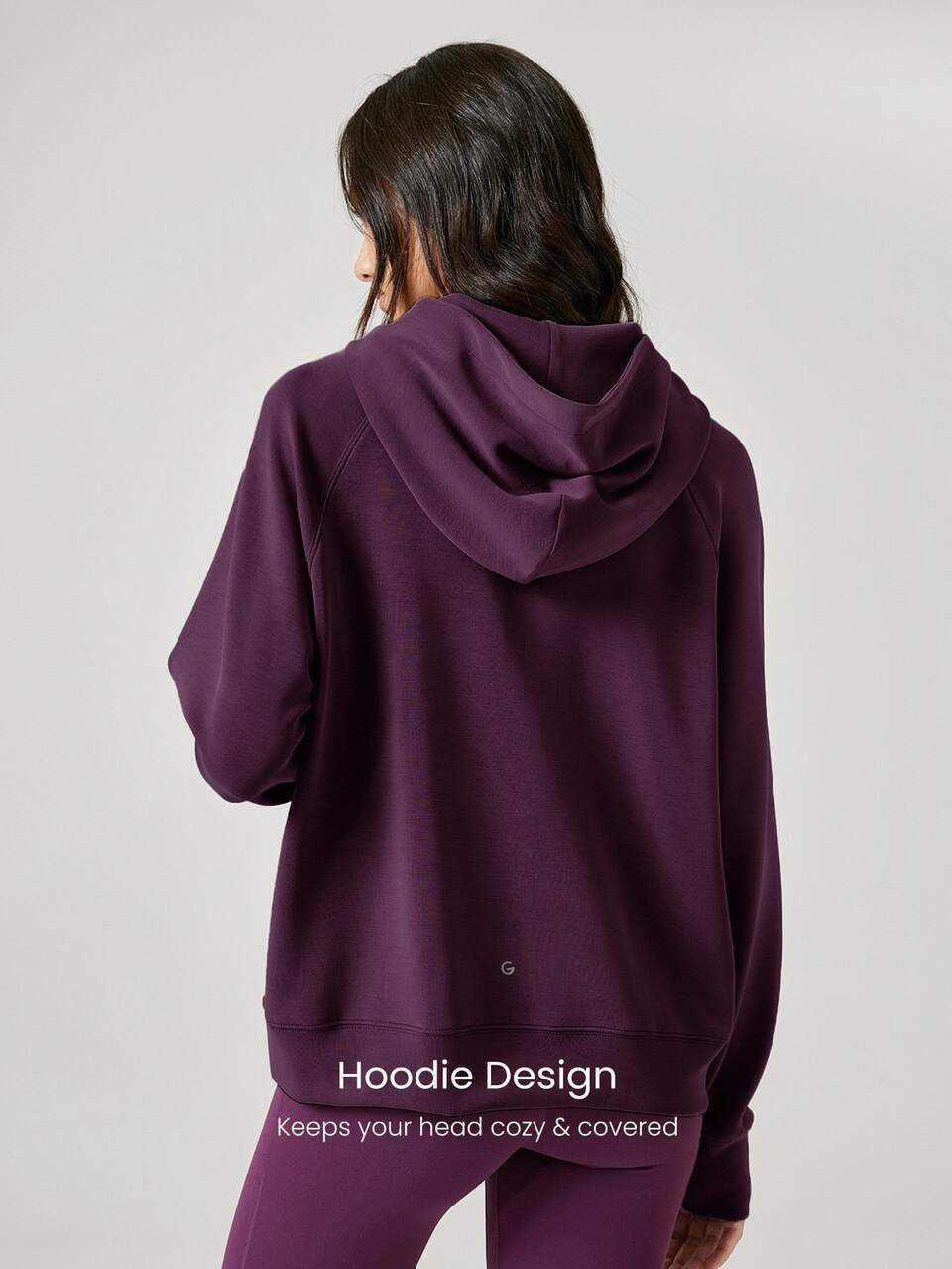 SoftCalm Modal Oversized Hoodie Sweatshirt