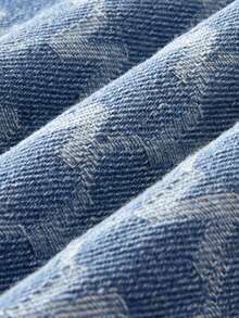 GlowEve Plus Size Women's Spring/Summer Embroidered Jeans - Dark Wash - View 10