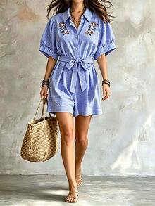 Blue and White