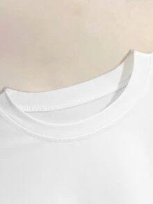 Resyla Summer Vibe Women's Fashion Versatile Floral Butterfly Digital Print Slim Fit Short Sleeve T-Shirt, Premium Women's Clothing, All-Over Floral Pearl Print T-Shirt, Faux Embroidered Floral T-Shirt, Faux Pearl T-Shirt, Butterfly Print T-Shirt - Baby Pink - View 8
