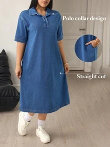 Flexra Women's Casual Loose Fit V-Neck Black Top, Versatile Minimalist Style For Party And Commute - Medium Wash - View 4