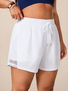 Velisys Velisys XXY260408 Black White Plus Size Shorts Combo Pack Gym Summer Cow Girl - Multicolor - View 6