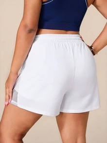 Velisys Velisys XXY260408 Black White Plus Size Shorts Combo Pack Gym Summer Cow Girl - Multicolor - View 3