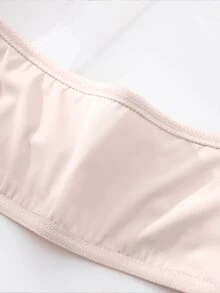 SHEIN Upgraded Front Closure Padded Push Up Bra For Women, Easy To Wear - Pink - View 8