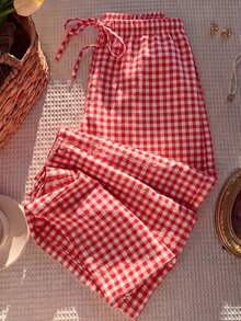 Comfortcana Women Pants - Red - View 1