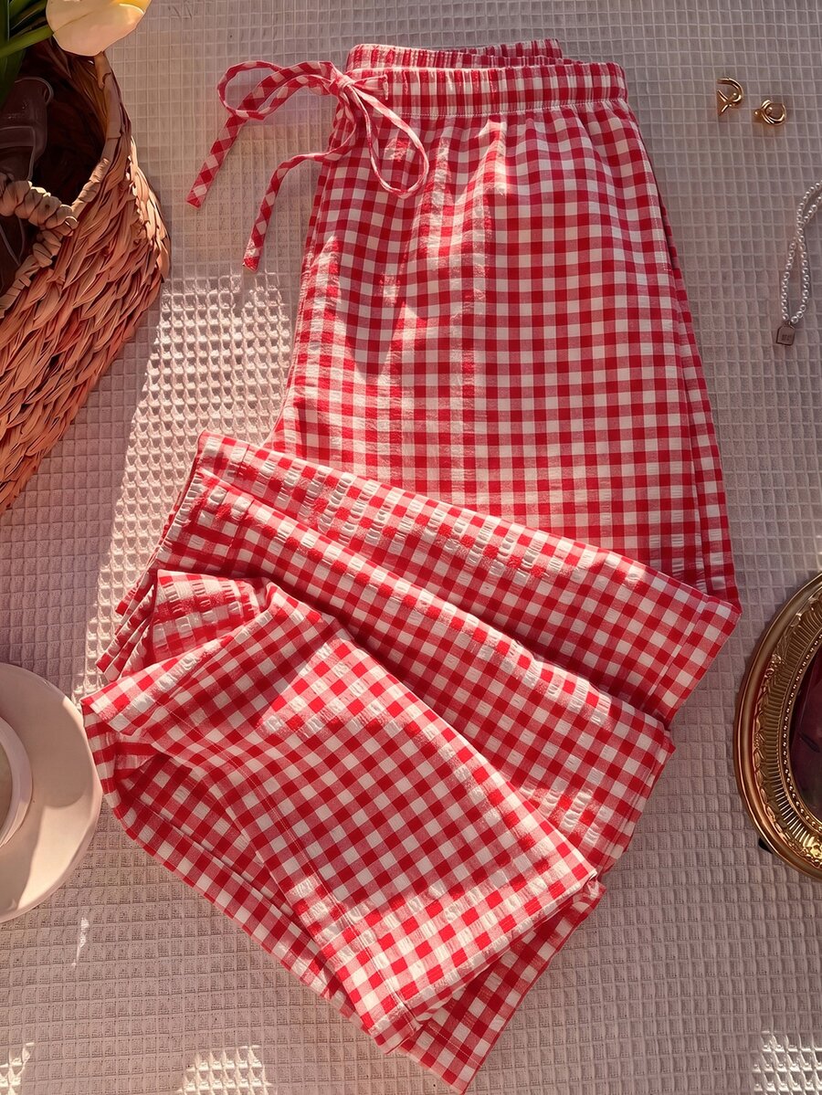 Comfortcana Women Pants - Red - View 1
