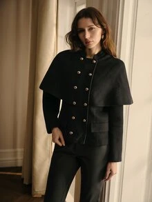 MOTF PREMIUM WOMEN OVERCOATS - Black - View 7