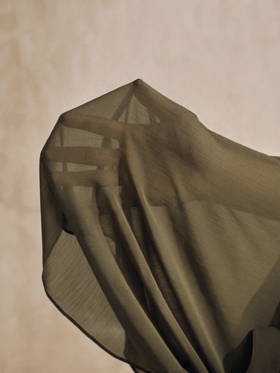 Anewsta 2026 New French Style Elegant Sophisticated Women's Blouse With Ribbon Teachers' Day Office Olive Green Autumn
