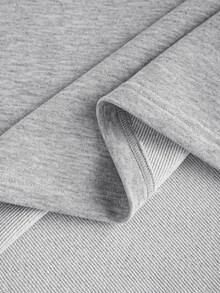 SLATEMANN Men's Letter Graphic Casual Daily Long Sleeve Sweatshirt - Grey - View 8