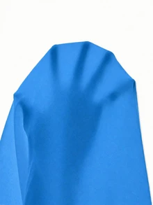 Calvornis 男士純色休閒街頭風百搭日常襯衫 商務正式風 皇家藍 秋冬 老錢風 聖誕 - 藍色 - 查看 5