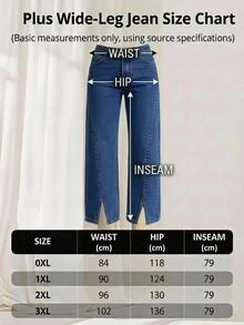 SHEIN Women High Waist Navy Blue Straight Leg Casual Jeans Dinner Winter - Medium Wash - View 4