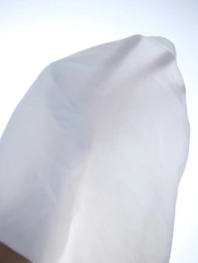 SHEIN Tall Drawstring Waist Wide Leg Pants - White - View 11