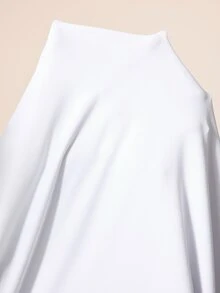 Rhythm Era Sweatshirt Lengan Panjang Wanita Ukuran Besar dengan Tali Serut dan Tudung, Kasual untuk Sehari-hari, Bepergian, dan Olahraga, Cocok untuk Musim Gugur. - Putih - View 8