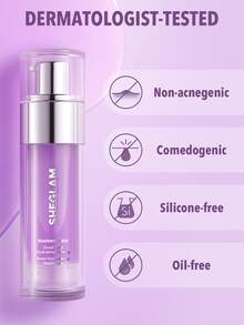 SHEGLAM Good Grip Primer Hidratante-Blueberry + Aha Marca De Beleza CosméTicos Maquiagem Para Mulheres E Meninas - Blueberry + AHA - Visão 5