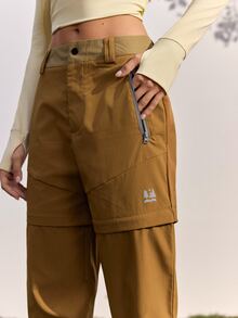 In My Nature Women Outdoor Pants - Brown - View 7