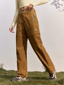 In My Nature Women Outdoor Pants - Brown - View 8