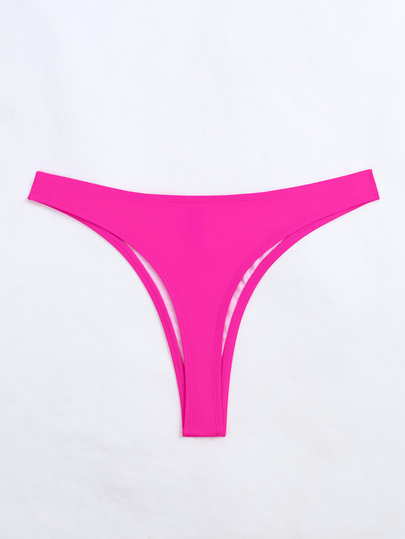 Swim Basics Summer Beach Plain Bikini Bottom