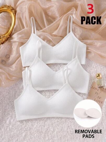SHEIN Teen Girl Teen Girls Bras And Bralettes Buy 1pcs Get 2 Free