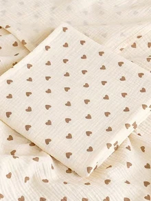 80*80cm Newborn Baby Soft Muslin Breathable Absorbent Swaddle Blanket - Multicolor - View 6