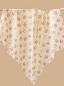 80*80cm Newborn Baby Soft Muslin Breathable Absorbent Swaddle Blanket - Multicolor - View 13