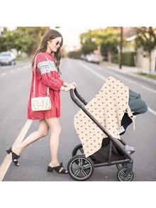 1pc Nursing Cover Scarf, Breathable Breastfeeding Cover Shawl For Outdoor Feeding - Love - View 6