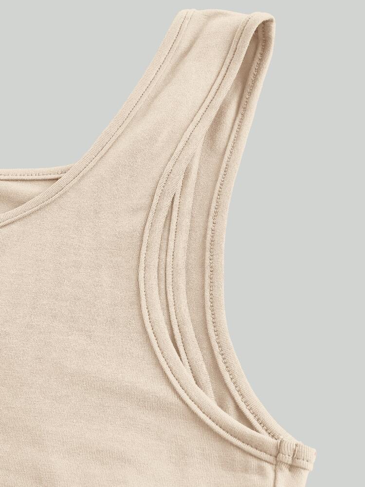 Maternity Nursing 3pack Solid Scoop Neck Tank Top - Multicolor - View 8