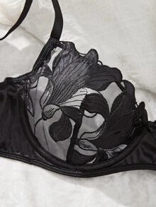 SHEIN 5-Piece Women Sexy Lingerie Set For Going Out - Black - View 6