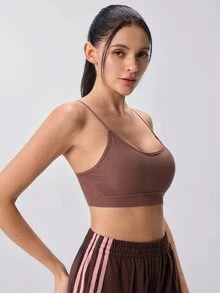 Loungeista 3pcs Women's Breathable Padded Casual Camisole Bras - Multicolor - View 5