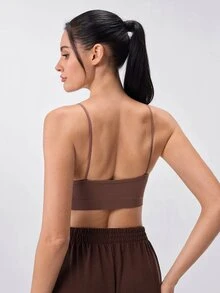 Loungeista 3pcs Women's Breathable Padded Casual Camisole Bras - Multicolor - View 3