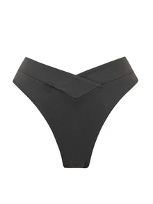 Sweetra Set Celana Dalam Olahraga Wanita Model V-Waist Warna Polos - MultiWarna - View 3