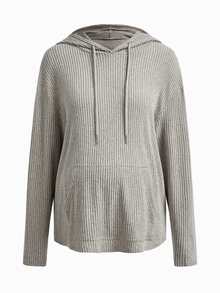 Modmama Maternity Drop Shoulder Hoodie & Pants Set Fall - Apricot - View 14