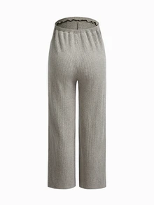 Modmama Maternity Drop Shoulder Hoodie & Pants Set Fall - Apricot - View 9