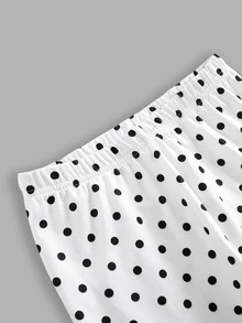 Tween Girl Tween Girls Black & White Print Knit Sports Cardigan & Long Pants Set 2pcs Casual Halloween Fall Style Christmas Winter - White - View 6