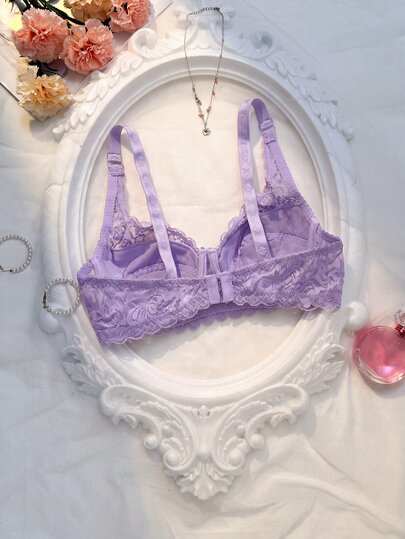 Crystal Vow 女士蕾丝文胸一件装（带钢圈）