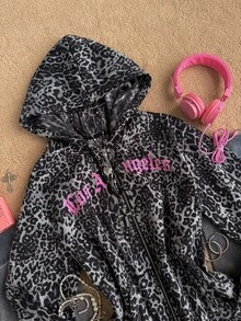 Attitoon 女款休閒極簡風黑色雪花印花短版運動衫，適合春夏與初秋穿著 - 黑色 - 查看 6