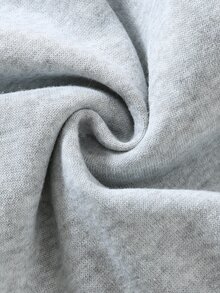 SHEIN 兒童中性款小男孩/小女孩秋冬加厚抓絨休閒時尚運動長褲多件套裝，小男孩冬季下身褲 - 黑與白 - 查看 7