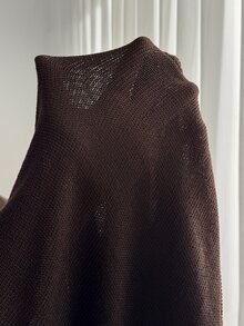 Enliva Plus Size Sweater Dresses Fall/Winter Dress Brown Dress Winter Dresses Fall/Winter Dress - Brown - View 9