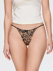 Bonmuse 5pcs Comfortable Seamless Low-Rise Thong Panties For Women - Multicolor - View 3