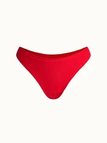 Bonmuse Women's Thong Panties - Printed, Pleated, Trim Design, Soft & Comfortable Underwear, Elegant & Sexy Daily Wear - Multicolor - View 11